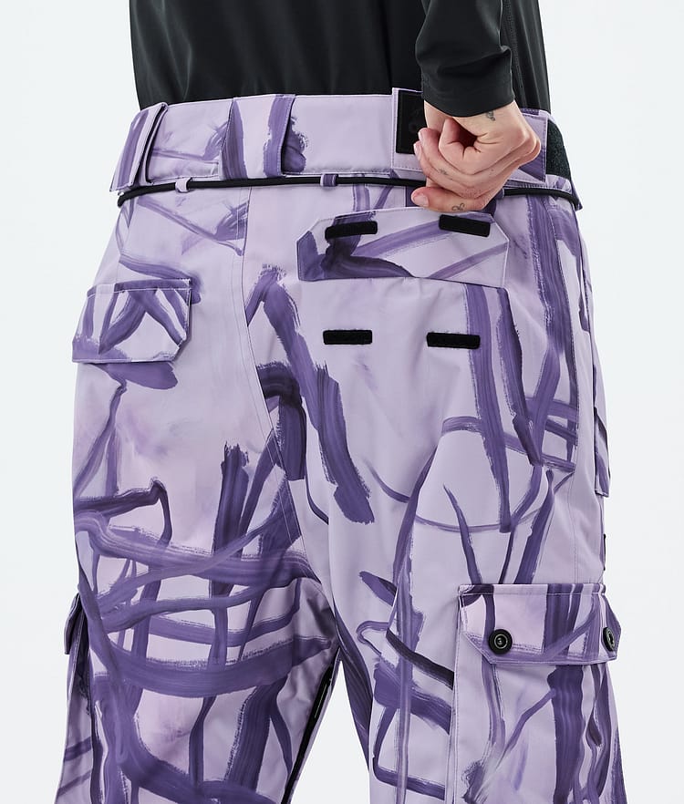 Dope Iconic W Snowboardhose Damen Scribble Purple, Bild 7 von 7