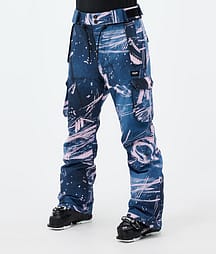 Dope Iconic W Skihose Damen Carvings Pink