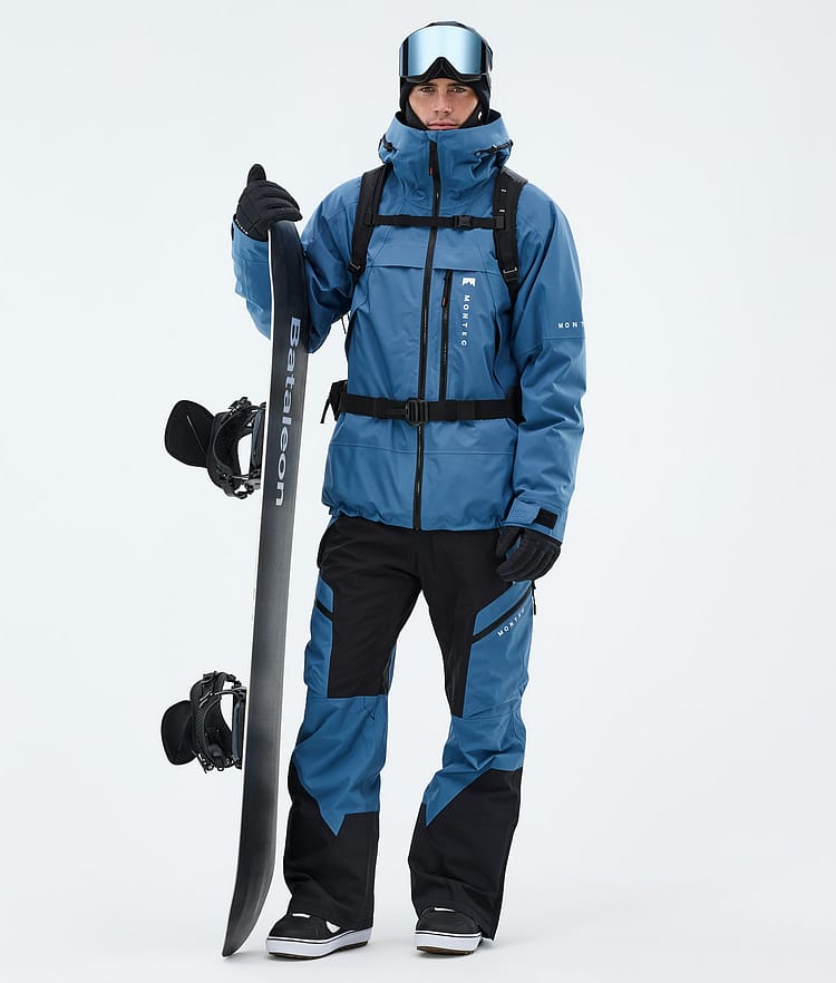 Montec Oracle Snowboardjacke Herren Blue Steel, Image 2 of 9