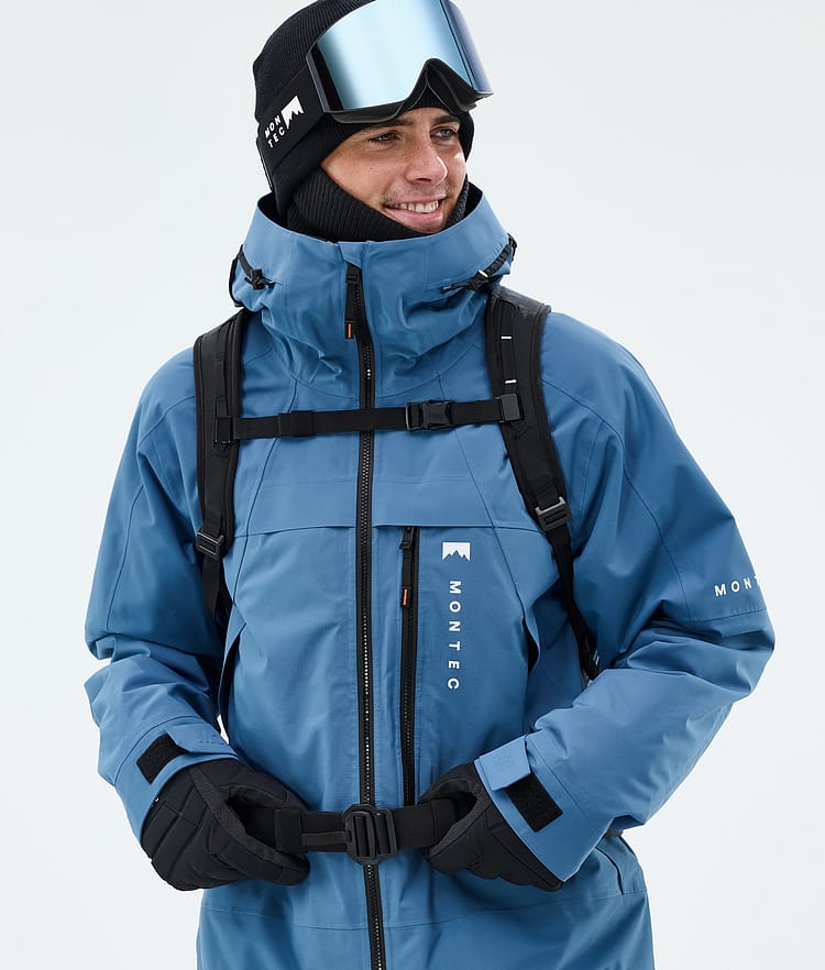 Montec Oracle Skijacke Herren Blue Steel, Image 4 of 9