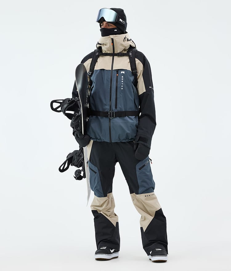 Montec Oracle Snowboardjacke Herren Sand/Black/Metal Blue, Bild 3 von 10