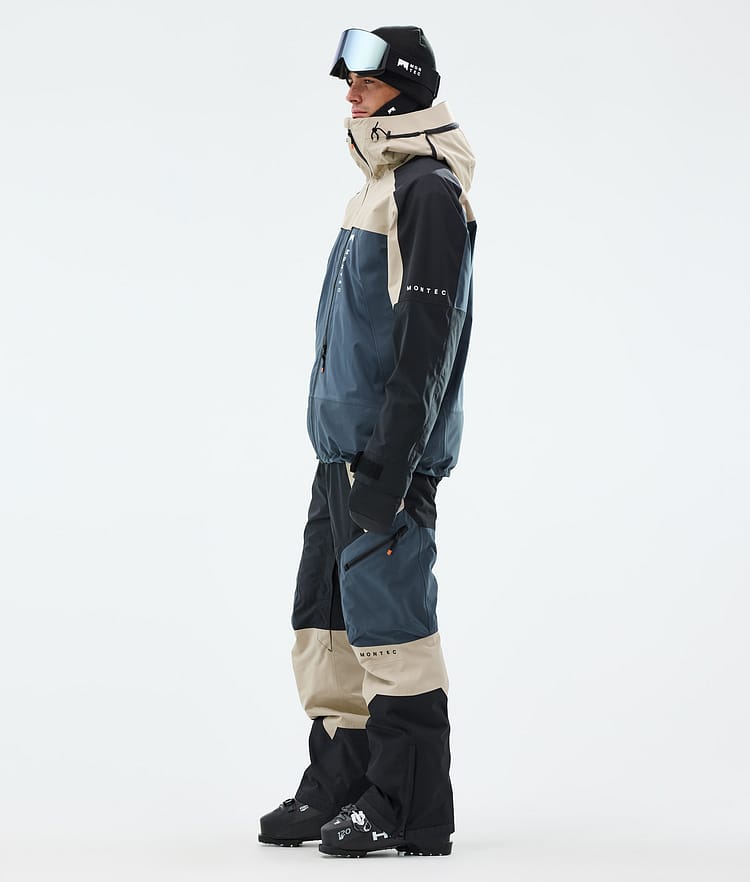 Montec Oracle Skijacke Herren Sand/Black/Metal Blue, Bild 4 von 10