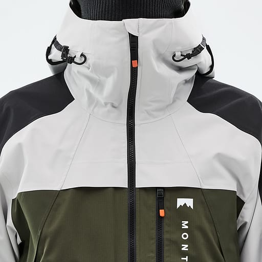 Frontreißverschluss mit innenliegender Schutzleiste Hauptdetailproduktbild,