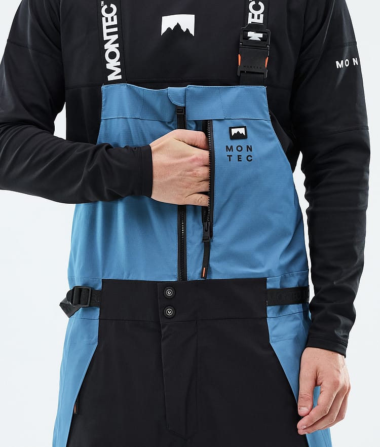 Montec Dozer Snowboardhose Herren Blue Steel/Black, Image 5 of 6