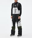 Montec Dozer Snowboardhose Herren Light Grey/Black/Olive Green