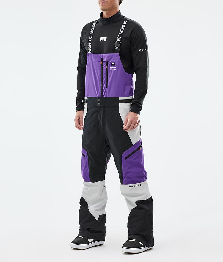 Montec Dozer Snowboardhose Herren Vivid Purple/Black/Light Grey, Bild 1 von 6