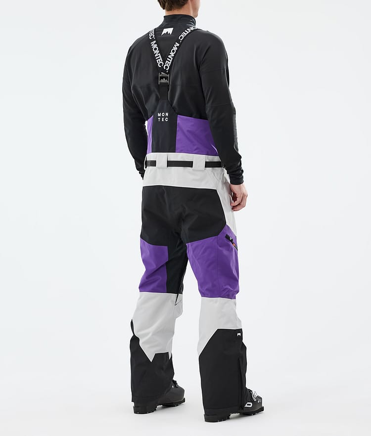 Montec Dozer Skihose Herren Vivid Purple/Black/Light Grey, Bild 3 von 6