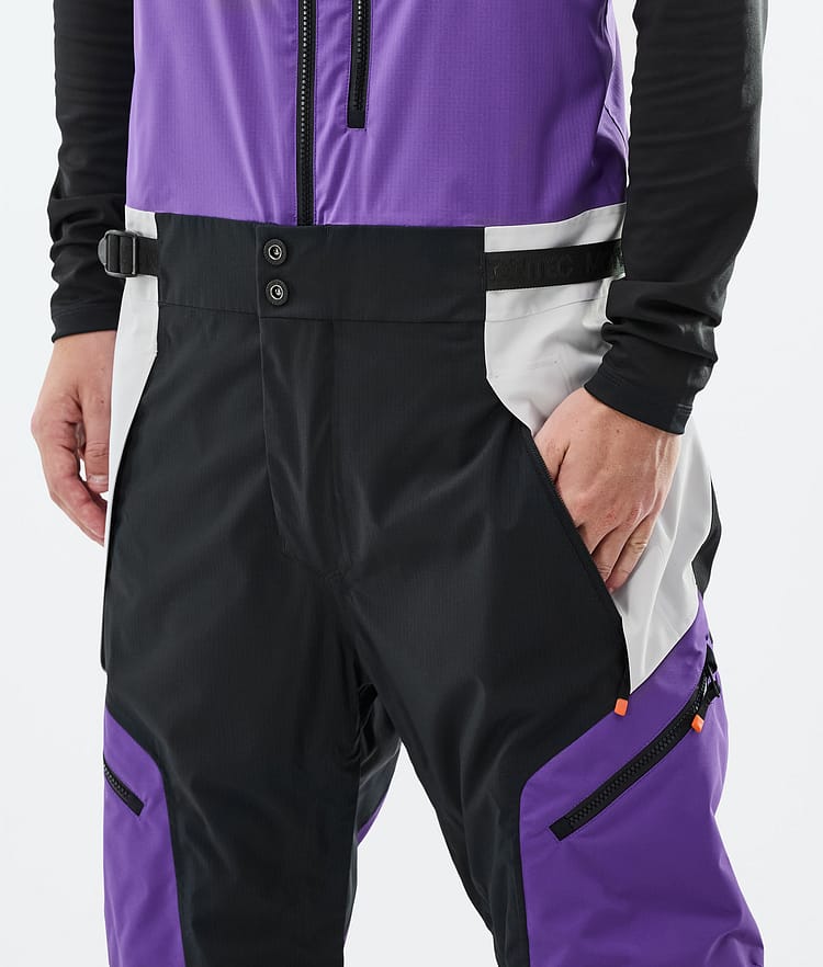 Montec Dozer Snowboardhose Herren Vivid Purple/Black/Light Grey, Bild 4 von 6