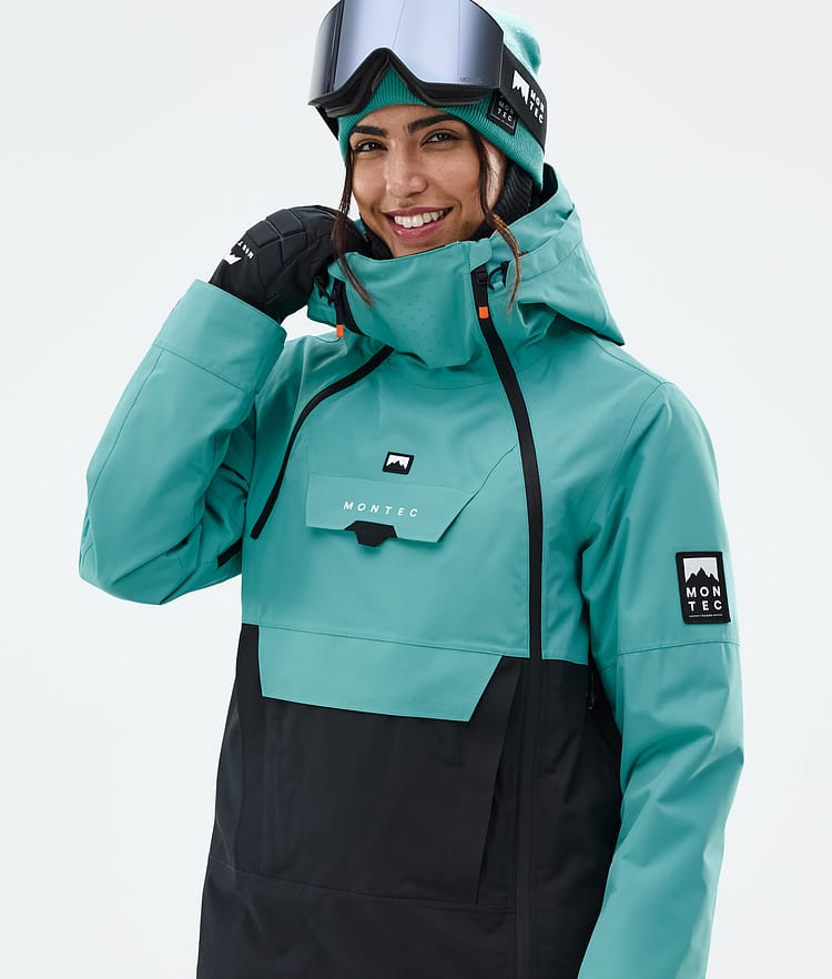 Montec Doom W Snowboardjacke Damen Turquoise/Black, Bild 2 von 11