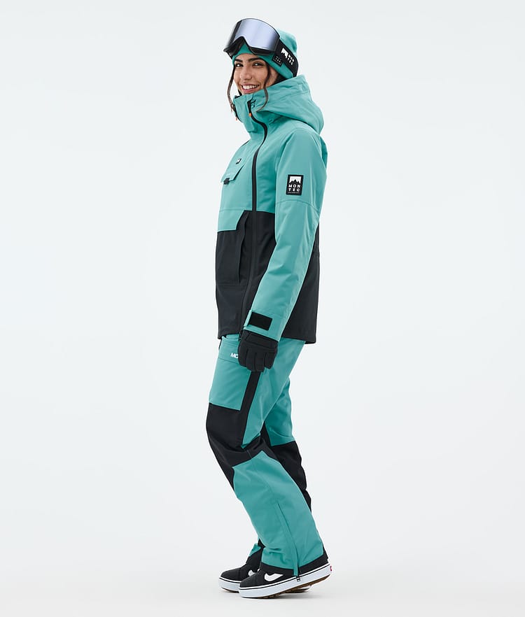 Montec Doom W Snowboardjacke Damen Turquoise/Black, Bild 4 von 11
