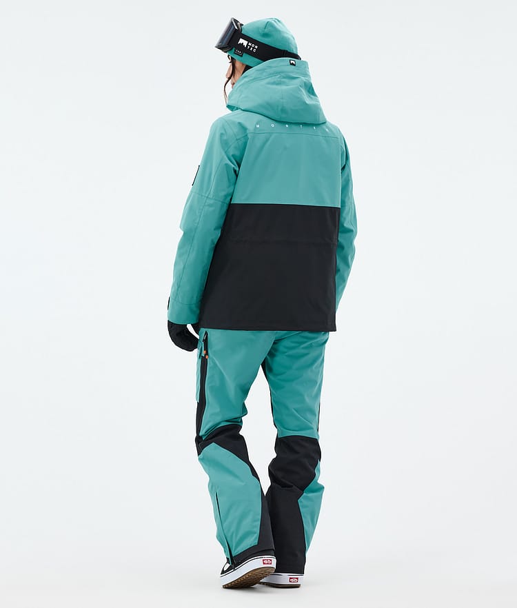 Montec Doom W Snowboardjacke Damen Turquoise/Black, Bild 5 von 11