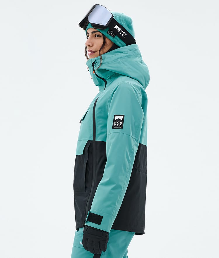 Montec Doom W Snowboardjacke Damen Turquoise/Black, Bild 6 von 11