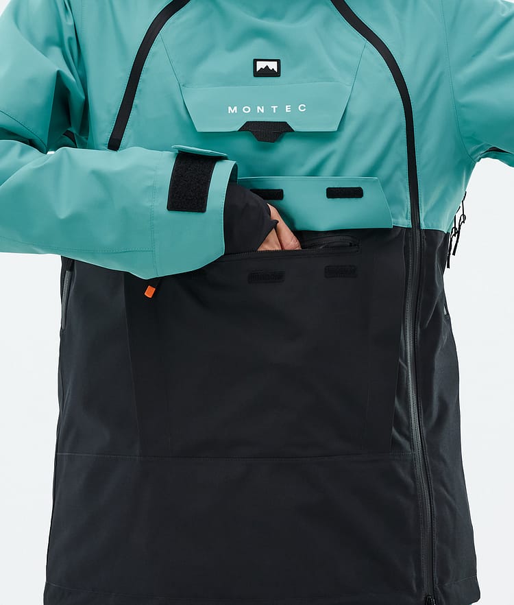 Montec Doom W Skijacke Damen Turquoise/Black, Bild 9 von 11