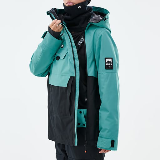 Asymmetrischer Frontreißverschluss mit innenliegender Schutzleiste Hauptdetailproduktbild,