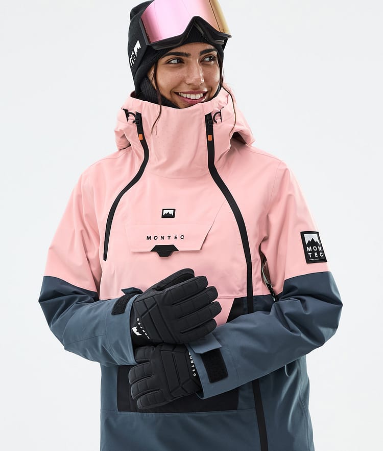 Montec Doom W Skijacke Damen Soft Pink/Black/Metal Blue, Bild 2 von 11