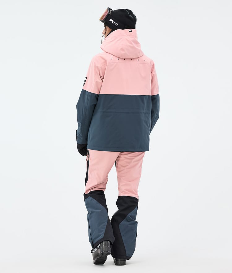 Montec Doom W Skijacke Damen Soft Pink/Black/Metal Blue, Bild 5 von 11