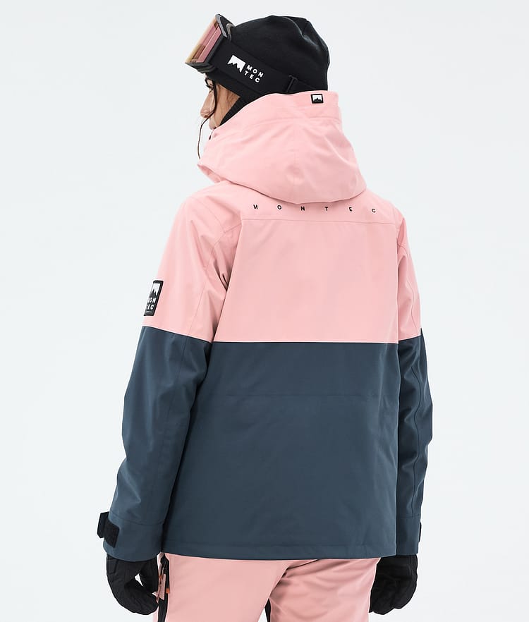 Montec Doom W Snowboardjacke Damen Soft Pink/Black/Metal Blue, Bild 7 von 11