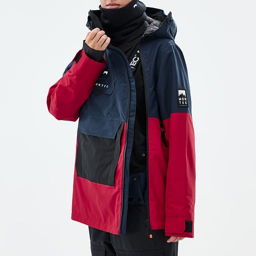 Asymmetrischer Frontreißverschluss mit innenliegender Schutzleiste Hauptdetailproduktbild,