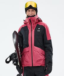 Montec Morpheus W 25 Snowboardjacke Damen Light Red/Black