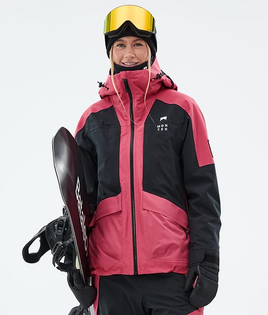 Montec Morpheus W Snowboardjacke Damen Light Red/Black