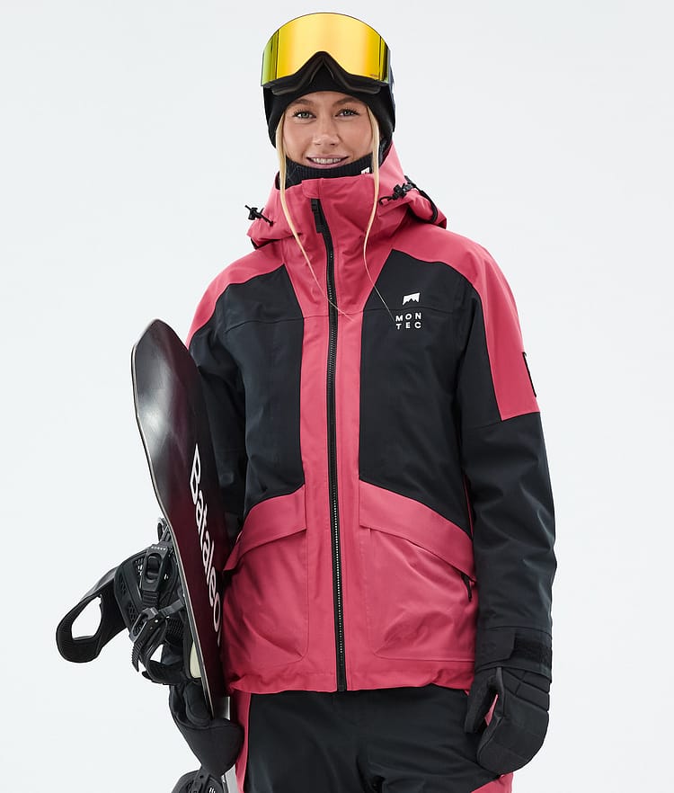Montec Morpheus W Snowboardjacke Damen Light Red/Black, Bild 1 von 10