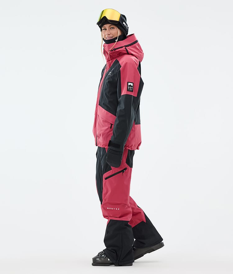 Montec Morpheus W Skijacke Damen Light Red/Black, Bild 4 von 10