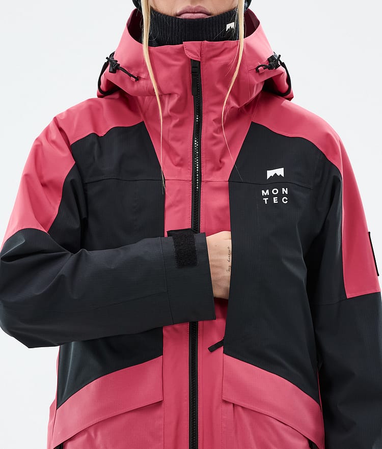 Montec Morpheus W Snowboardjacke Damen Light Red/Black, Bild 9 von 10