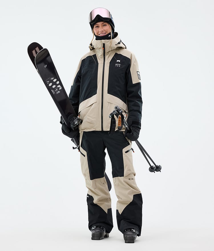 Montec Morpheus W Skijacke Damen Sand/Black, Bild 3 von 10