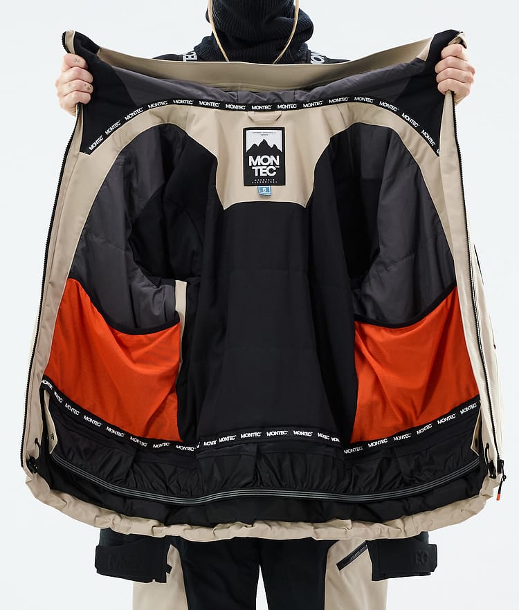 Montec Morpheus W Snowboardjacke Damen Sand/Black, Bild 10 von 10
