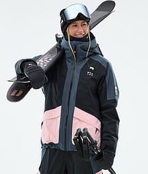 Montec Morpheus W 25 Skijacke Damen Metal Blue/Black/Soft Pink
