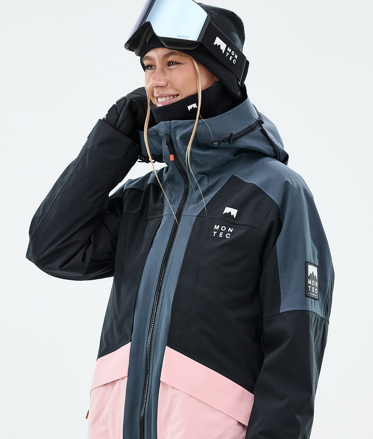 Montec Morpheus W Snowboardjacke Damen Metal Blue/Black/Soft Pink, Bild 2 von 10