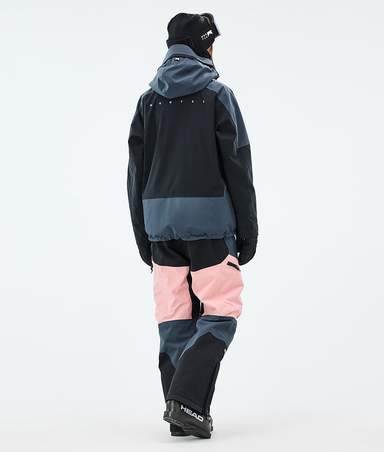Montec Morpheus W Skijacke Damen Metal Blue/Black/Soft Pink, Bild 5 von 10