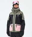 Montec Morpheus W Snowboardjacke Damen Greenish/Black/Soft Pink