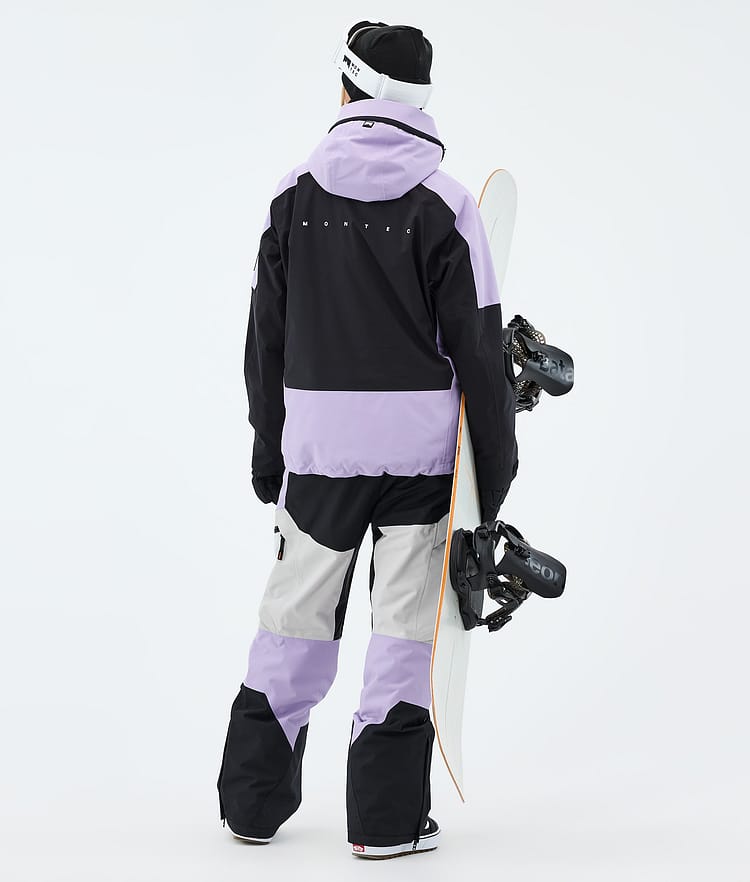 Montec Morpheus W Snowboardjacke Damen Faded Violet/Black/Light Grey, Image 3 of 9