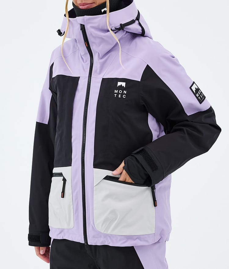 Montec Morpheus W Skijacke Damen Faded Violet/Black/Light Grey, Image 7 of 9