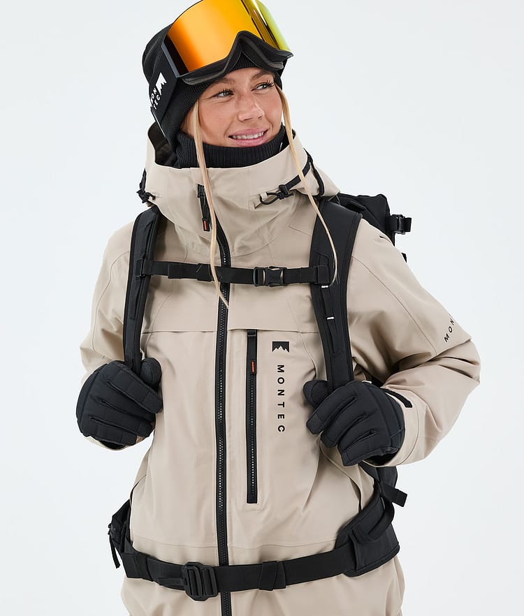 Montec Oracle W Snowboardjacke Damen Sand, Image 4 of 9