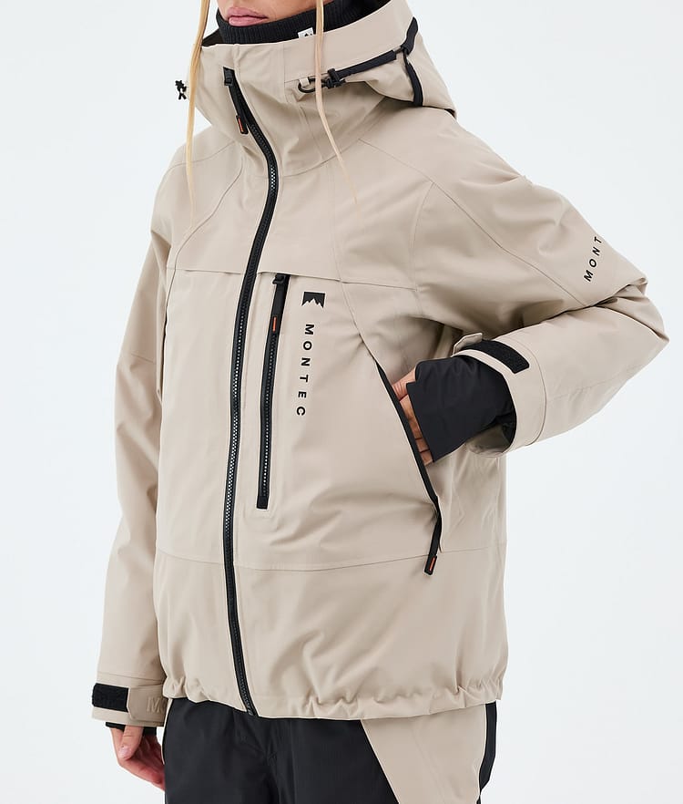 Montec Oracle W Snowboardjacke Damen Sand, Image 7 of 9