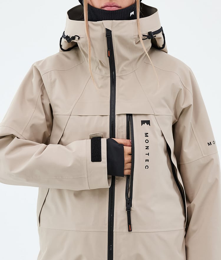 Montec Oracle W Snowboardjacke Damen Sand, Image 8 of 9