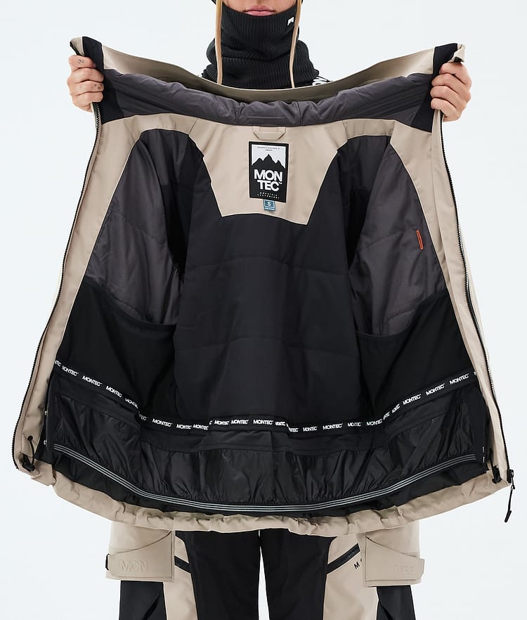 Montec Oracle W Snowboardjacke Damen Sand, Image 9 of 9