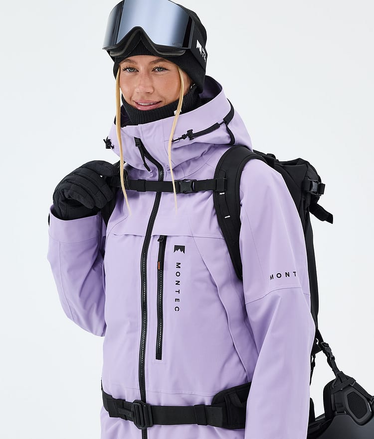 Montec Oracle W Snowboardjacke Damen Faded Violet, Image 4 of 9