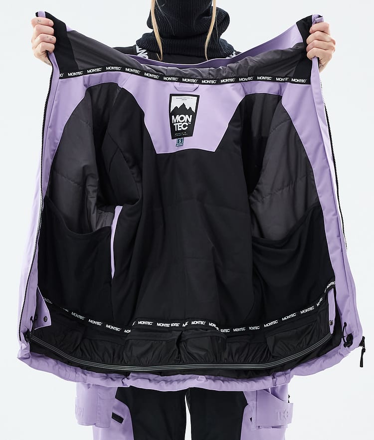 Montec Oracle W Snowboardjacke Damen Faded Violet, Bild 11 von 11