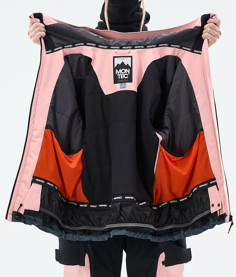 Montec Oracle W Skijacke Damen Soft Pink/Black/Metal Blue, Bild 10 von 10