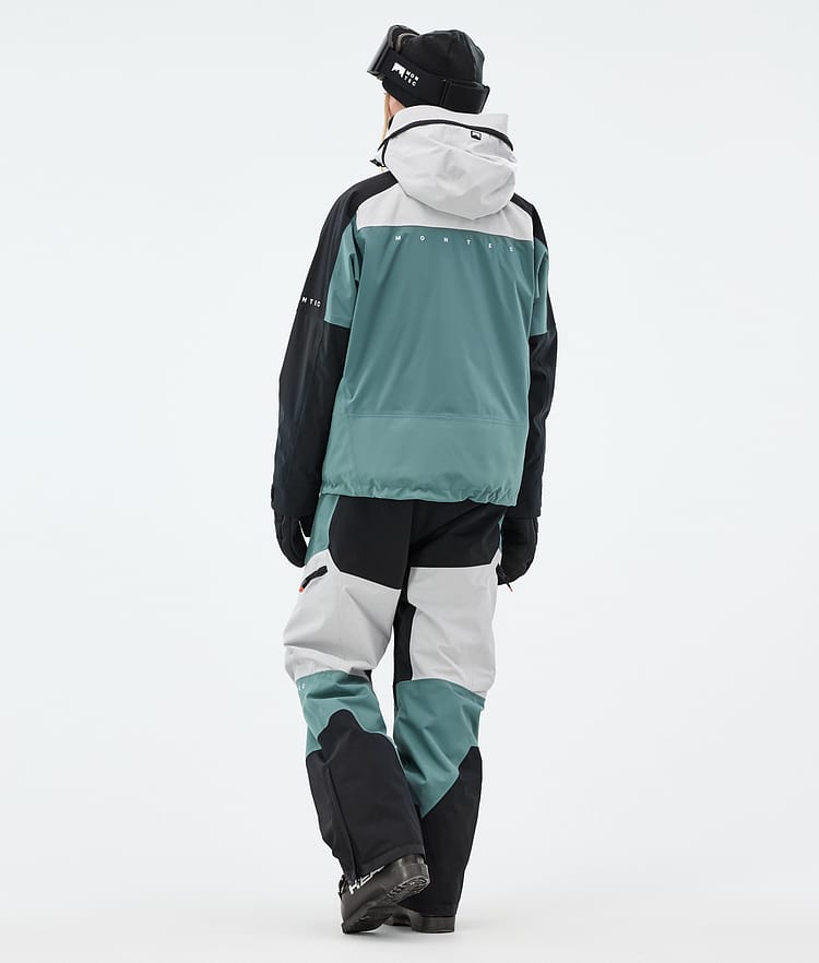 Montec Oracle W Skijacke Damen Light Grey/Black/Atlantic, Bild 5 von 10