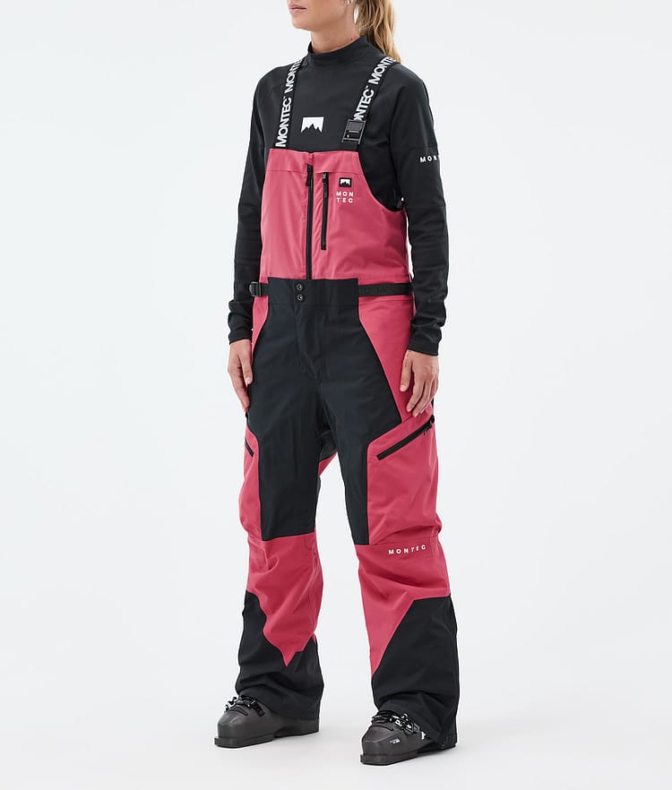 Montec Dozer W Skihose Damen Light Red/Black, Bild 1 von 6