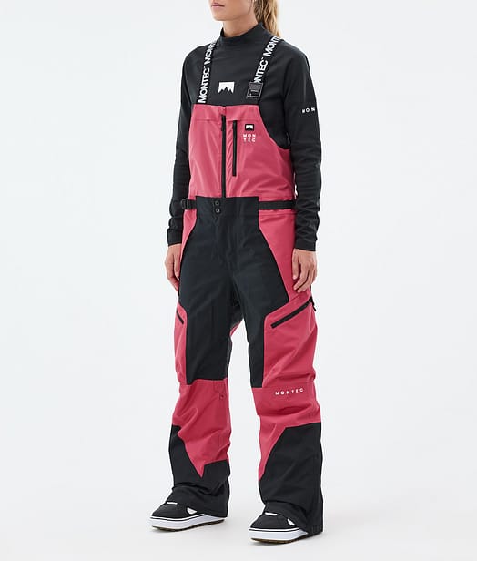 Montec Dozer W Snowboardhose Damen Light Red/Black