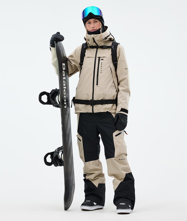 Montec Dozer W Snowboardhose Damen Sand/Black, Bild 2 von 7
