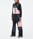 Montec Dozer W Snowboardhose Damen Soft Pink/Black/Metal Blue
