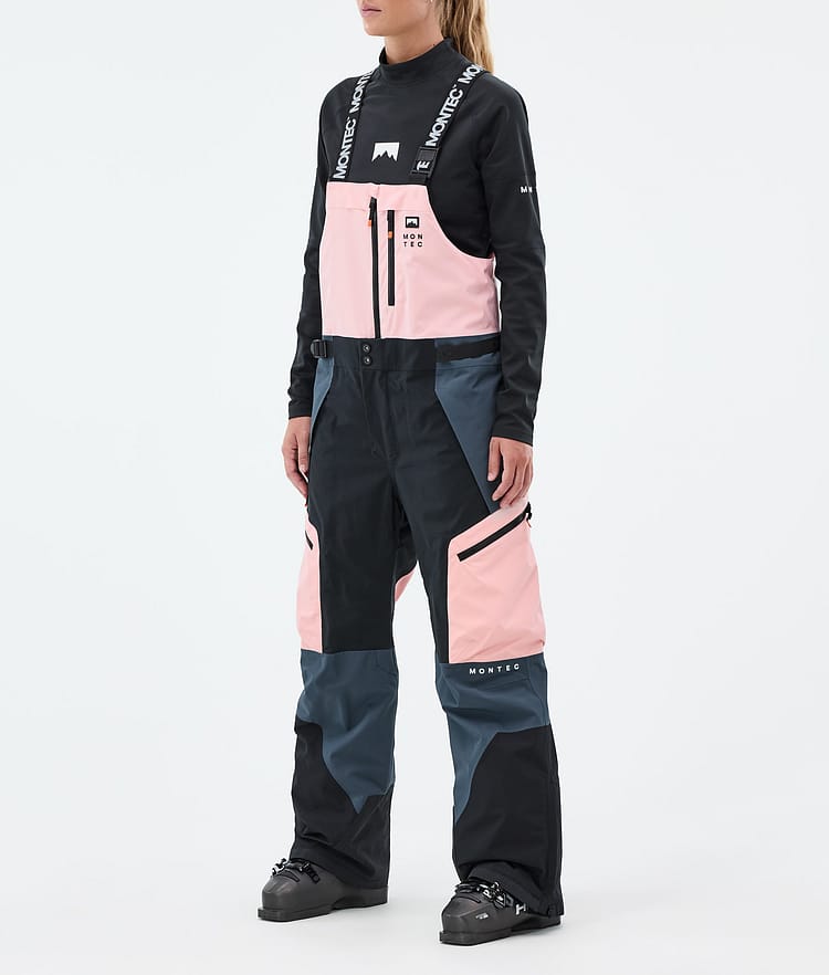 Montec Dozer W Skihose Damen Soft Pink/Black/Metal Blue, Bild 1 von 6