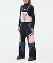 Montec Dozer W Skihose Damen Soft Pink/Black/Metal Blue