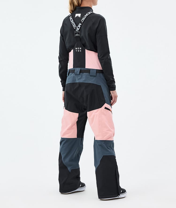 Montec Dozer W Snowboardhose Damen Soft Pink/Black/Metal Blue, Bild 3 von 6